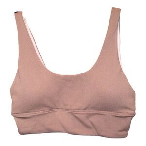 Cotton-On BODY Ultra Soft Reversible Bra/Tank | Mocha / Blush Pink | Size Medium